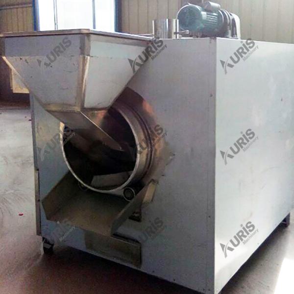 Máquina elétrica de aço inoxidável de cozimento da repreensão do amendoim da máquina de processamento 304 das porcas