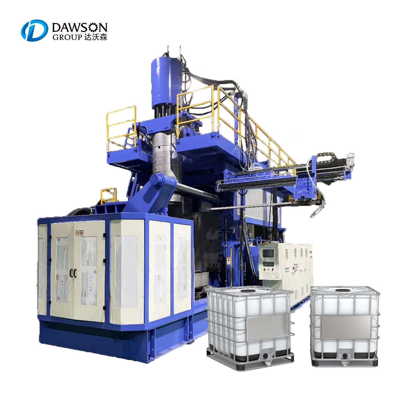 Пластмассовый 500l Ibc жидкостной контейнер резервуар воды IBC накопительный тип формовочная машина