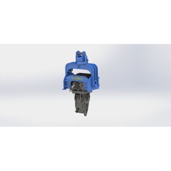 Full 360 Degree Continuous Rotation & High Frequency Vibration Output Hydraulic Pile Driver for 12-17T Excavator