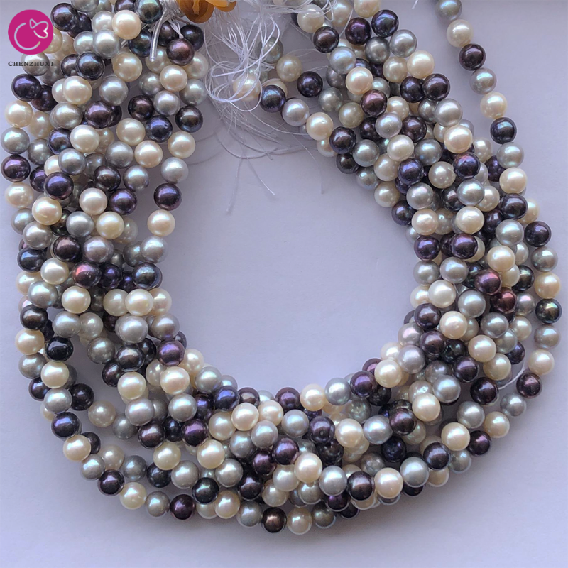 12mm 14mm Natural Yellow White Green Freshwater Pearl Jewelry Accessories Handmade Freshwater Pearl