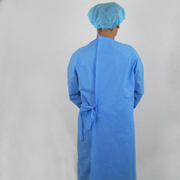 Sterile Non Woven Surgical Gown Chemical Resistant Surgical Disposable Gown
