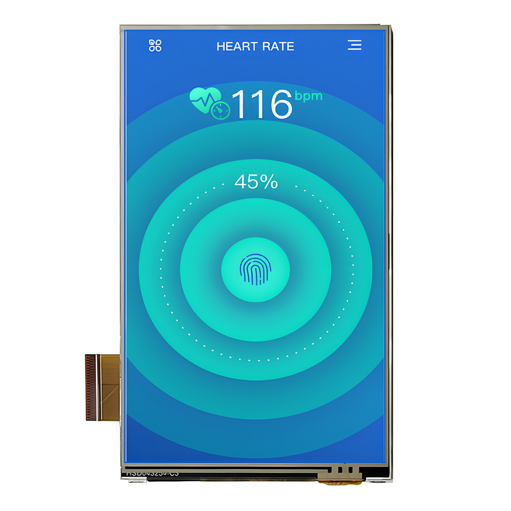 Фабричная цена 4,3-дюймовый RGB TFT дисплей 480x800 пикселей Вертикальный ЖК с резистивным сенсорным экраном