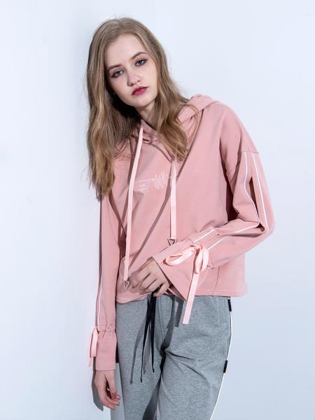 Bordado das mulheres da roupa do Hoodie da forma do OEM
