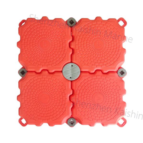 Structure flottante modulaire à faible entretien Cube flottant en plastique pour bateau de plaisance