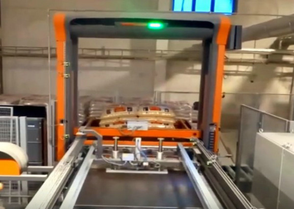 La machine automatique de Palletiser pour empiler des barils/tambours/seaux 2-4 pose par minute