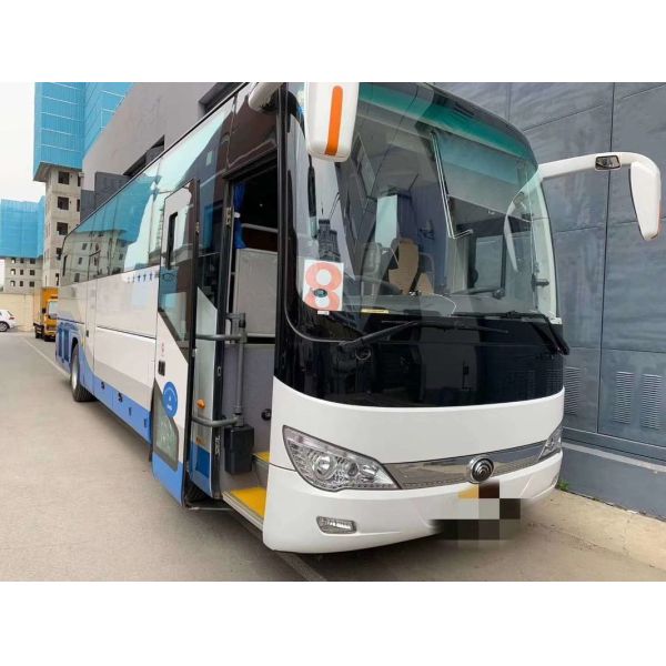 YUTONG Second Hand Coach 48 Seats 2018 Year Euro V Emission Standard