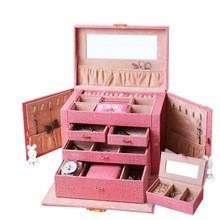 Hot grade Luxury honorable leather wood gift box set