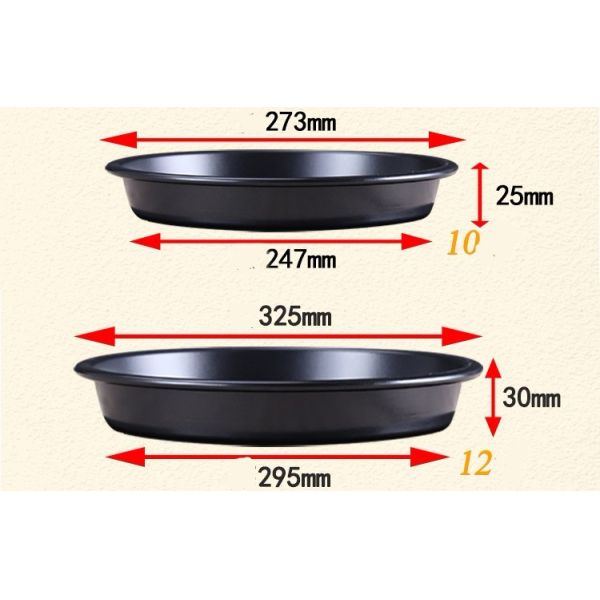 RK Bakeware China Foodservice NSF Commercial 14-дюймовый алюминиевый противень для торта / противень для выпечки пиццы Поднос для пиццы