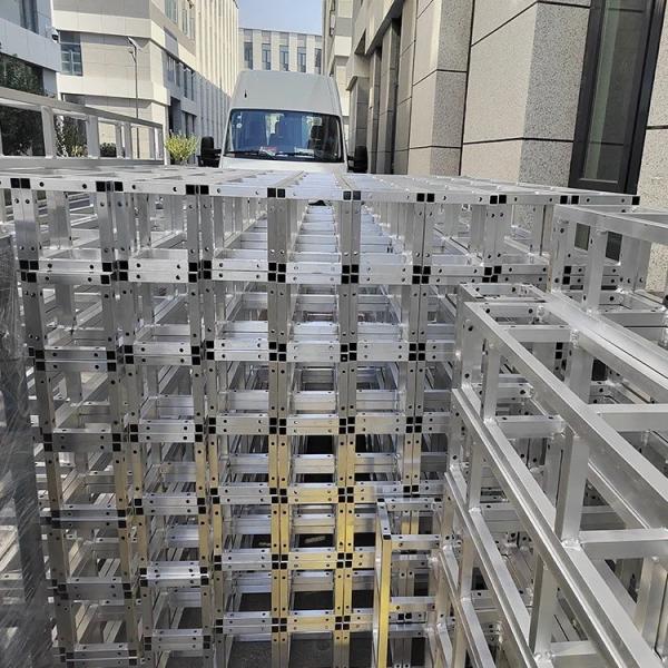 Lightweight Aluminum Bolt Square Truss , Square Aluminum Truss Manufacturers