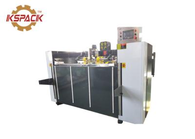Máquina de fatura de caixa semi auto do rebitador, máquina da cartonagem do cartão