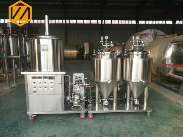 German Style Stainless Steel Brewing Systems Centrifugal Wort Pump For Home / Bar