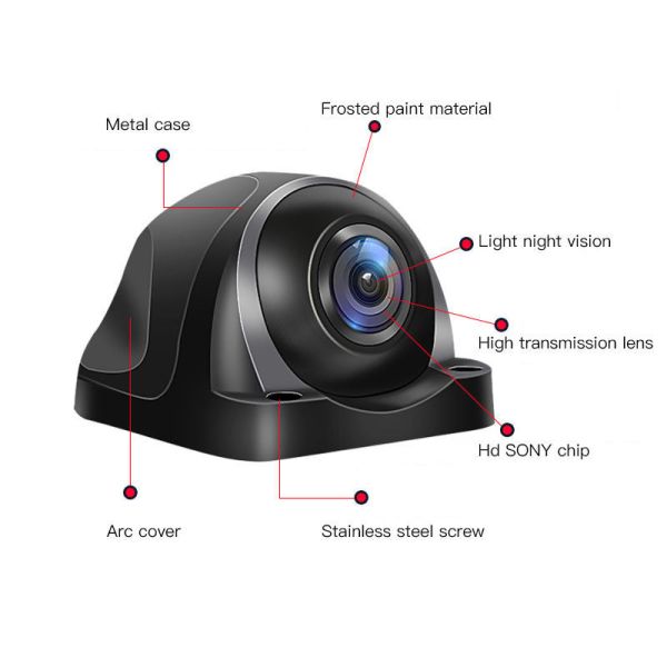 Advanced Multi-Camera System for Large Vehicles with Flexible Configuration and Real-Time Parking Assistance | HD Vehicle Monitoring Solution