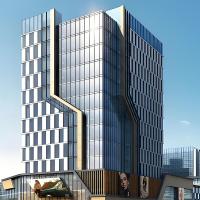 Custom Unitized Curtain Wall UV Resistant Class A Fire Resistant For Clear Glass Color Buildings