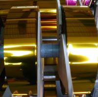 Gold Silver Red Bright Green Purple-red Metalized Film , Cat-playing Stick Paper Light Gold Film