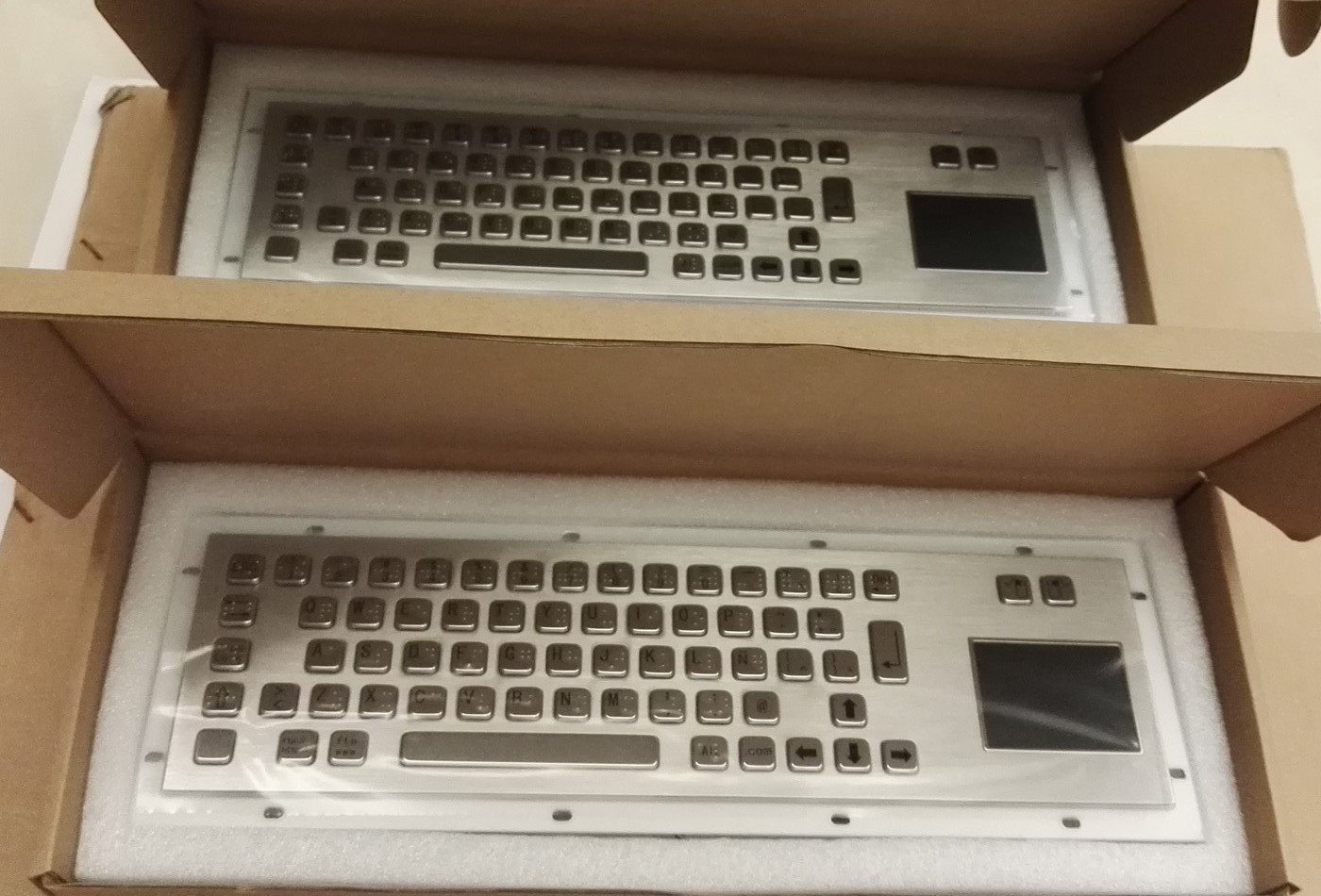 Клавиатура и мышь PS2 150mA IP65 промышленная с точками Шрифта Брайля