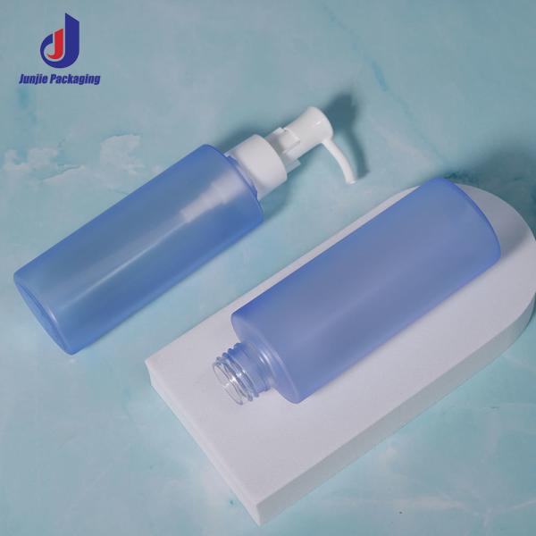 Bouteille de lotion à vis de 120 ml à couleur personnalisée Bouteille de pompe en plastique