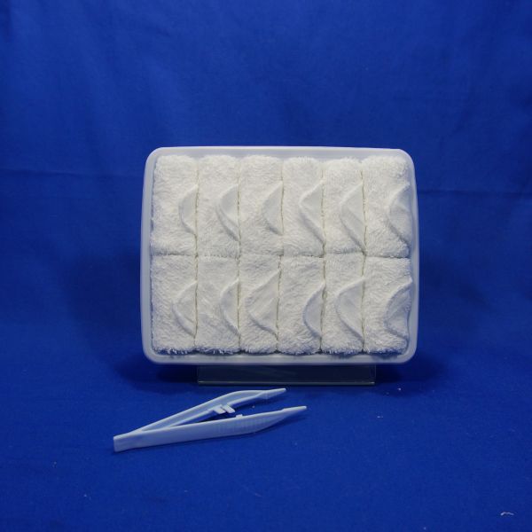 Полотенце белой авиакомпании хлопка устранимой горячее