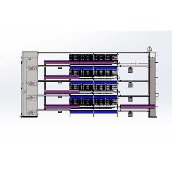 高い日光/換気の赤ん坊のひよこのおり水は友好的なEcoを調節しました