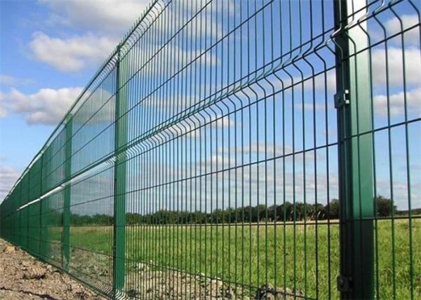Garden 3.5MM 3d Iron Galvanized Pvc Coated Welded Wire Fencing