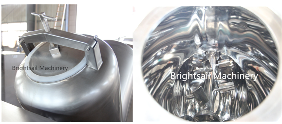 Машина фармацевтического порошка 0.75кв лаборатории нержавеющей стали смешивая