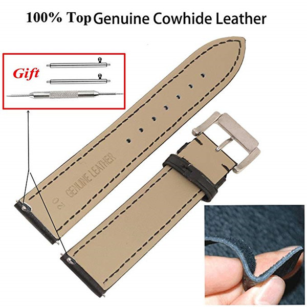 Retro Brown Satin Leather Strap · Customizable Size | OEM/ODM - SHX