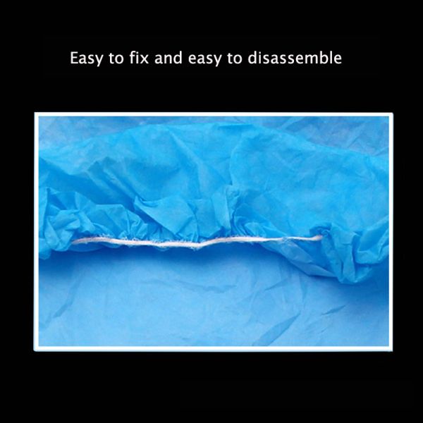 White Blue Disposable Non Woven 100*220cm 50gsm Massage Bed Paper Roll