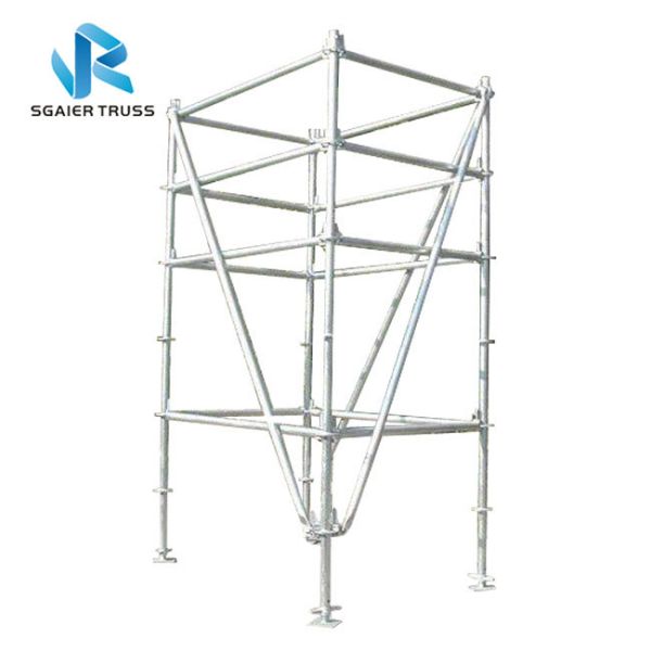 2m - 20m Aluminium Scaffold Tower , Mobile Climbing Ladder Frame Scaffolding