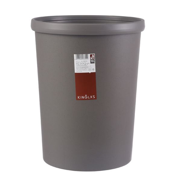 Round Household Dustbins Plastic For Kitchen Living Room 23x30cm