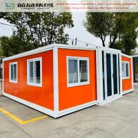 Des maisons de conteneurs préfabriquées 20 pieds 40 pieds portables modulaires modernes