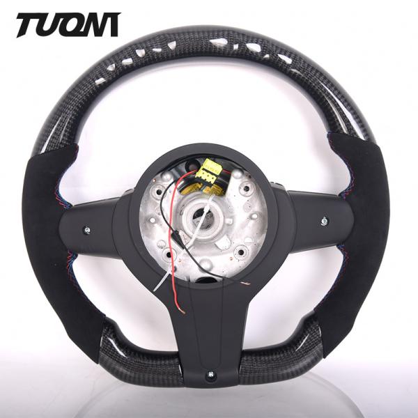 LED Bmw Carbon Fiber Steering Wheel M2 M3 M4 M5 M6 F10 F30 F32 F82 Flat Bottom