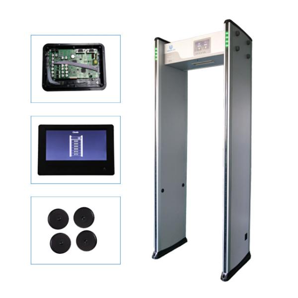 UNIQSCAN UB800 Walk Through Metal Detector 7 Inch Big LCD Screen For Hotel
