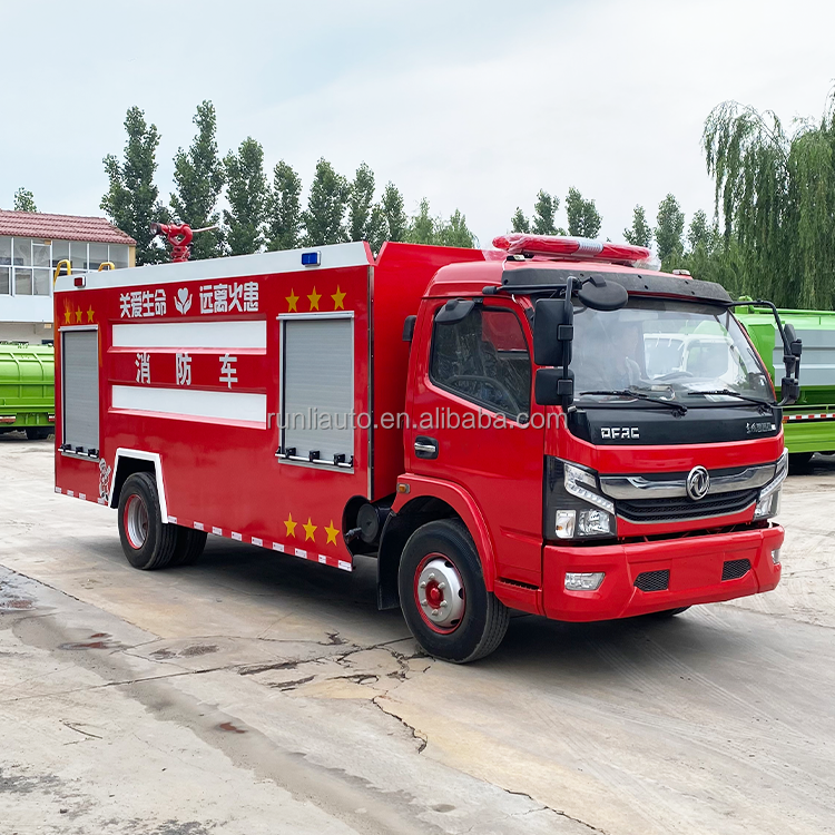 Factory DFAC DongFeng 8 Ton  Fire Rescue Fighting  Water Fire Truck