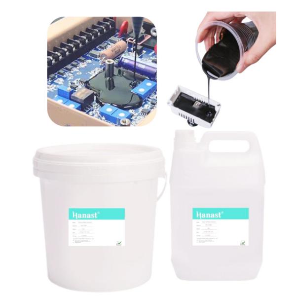 Sealing Insulation Thermally Conductive Epoxy Potting Compound Liquid Clear Silicone