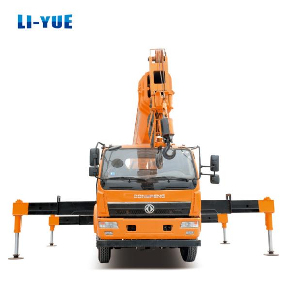 CE Hydraulic Small Telescopic Truck Crane 6 Tons For Pickup Truck