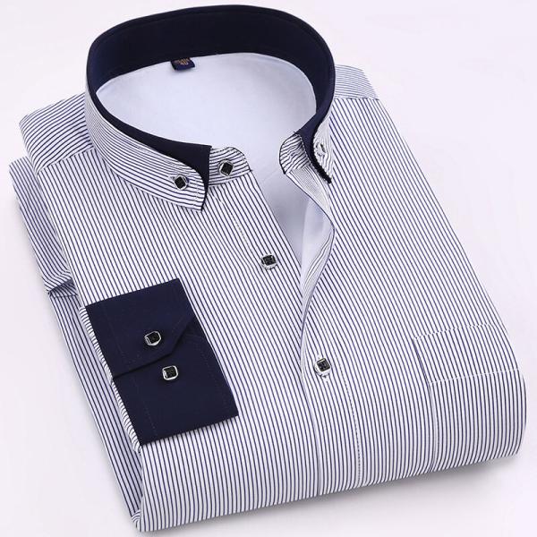 Personalization Custom Fit Dress Shirts Low Temperature Ironing Anti Shrink