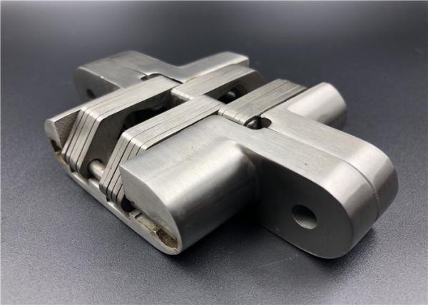 25x118x18mm Adjustable SOSS Type Hinges / Silver 180 Degree Hidden Hinge
