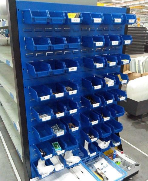 Customized Size Pegboard Tool Rack Silk Screen Logo Load Capacity 100 KG