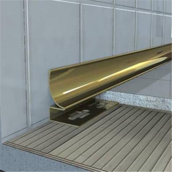 304 Tile Trims Tile Accessory Type gold decorative metal trim made in china