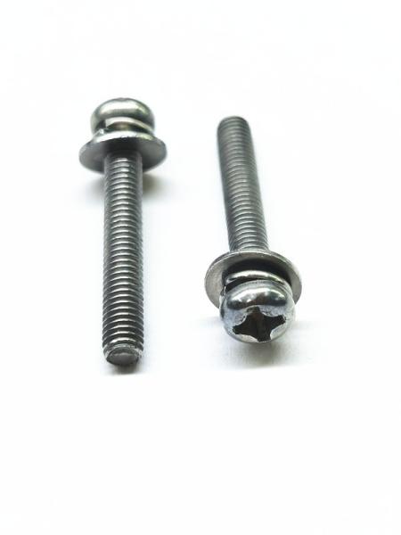 SEMS Ferrure de machine en acier au carbone Zinc alliage de nickel acier inoxydable couleur originale M4X16