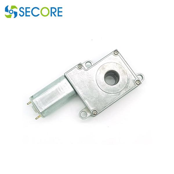 fechamento inteligente do motor 0.4nm da engrenagem de sem-fim da C.C. da escova de 8V 65rpm 1500mA