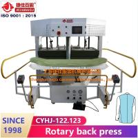 Traje rotatorio vertical de la chaqueta de la cámara del vapor de la prensa de planchar 1500W del traje de vestido de la chaqueta 1.5KW