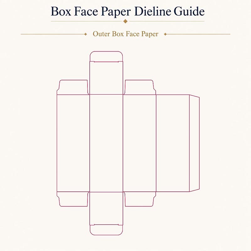 White Folding Boxboard Custom Folding Cartons for Skincare Tube Packaging