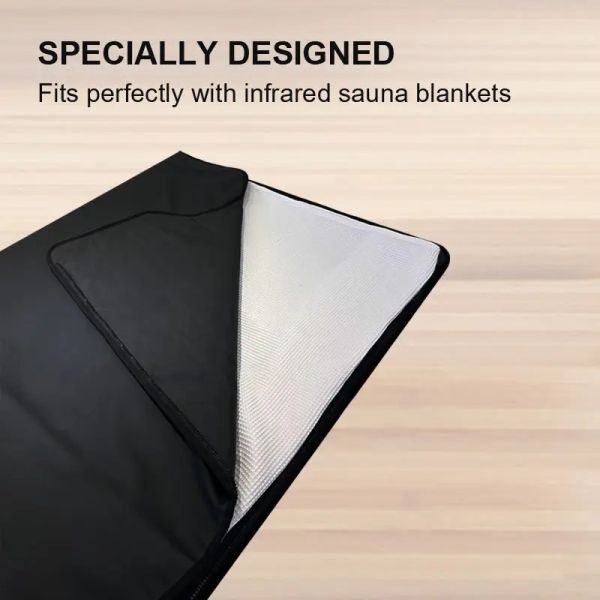 Machine Washable Quick-Dry 930g Waffle Blanket for Far Infrared Sauna Towel Insert