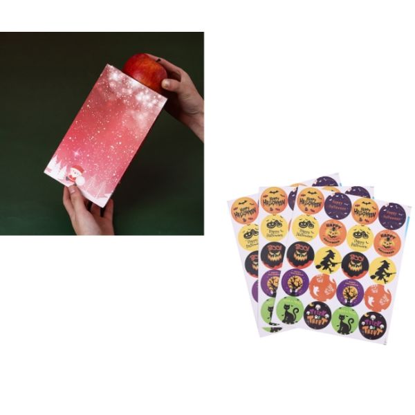 Упаковка еды Eco хеллоуин Kraft конфеты кладет ISO в мешки 9001 SGS 2g/PCS