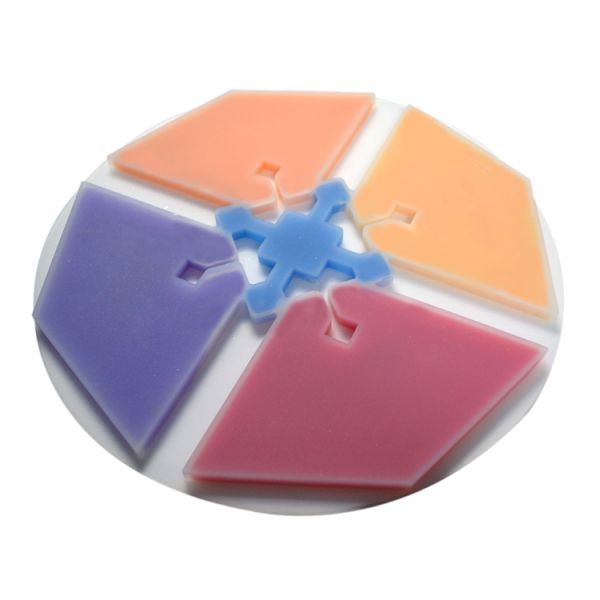 Epoxy Resin Diy Silicone Resin Mold Multi Colors Handmade Cup Mat Customized