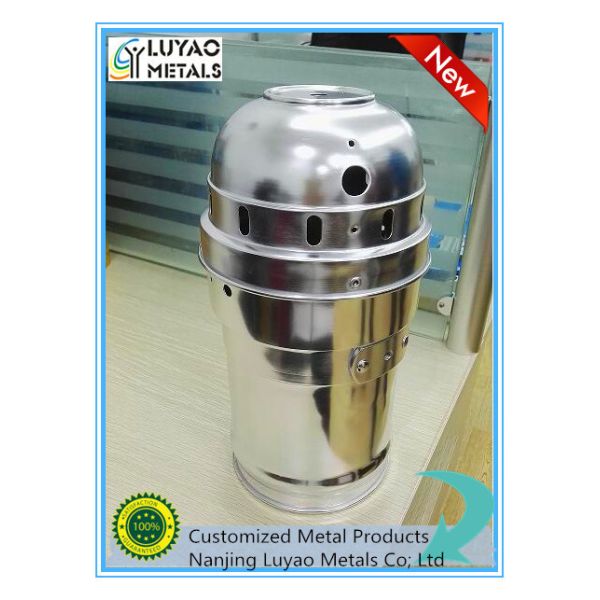 Pièce d'emboutissage en métal d'aluminium OEM et polissage d'estampage de métal CNC