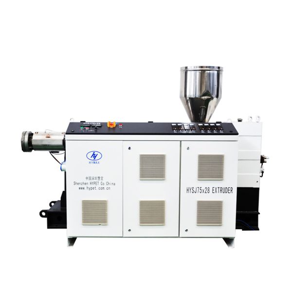 Máquina de extrusão de tubos de PVC de mangueira de jardim transparente macia Linha de produção SJ75/28