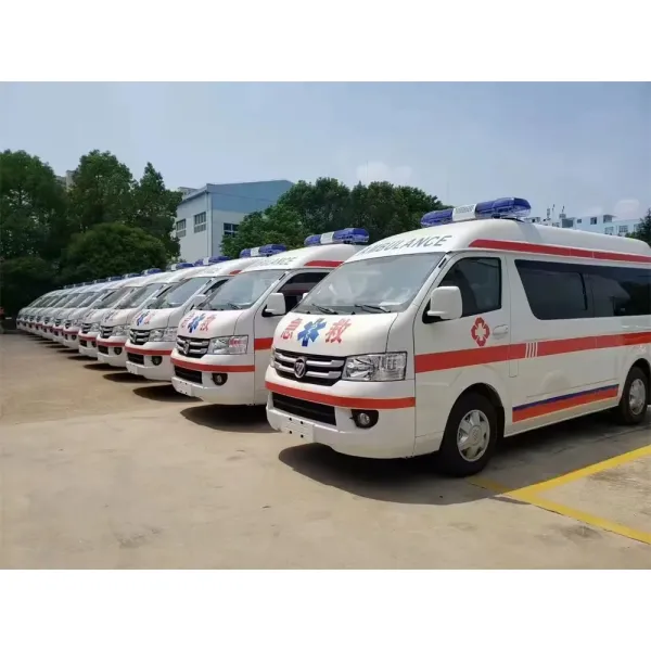China Diesel Manual/Mt Emergency Rescuetransfer Ambulance