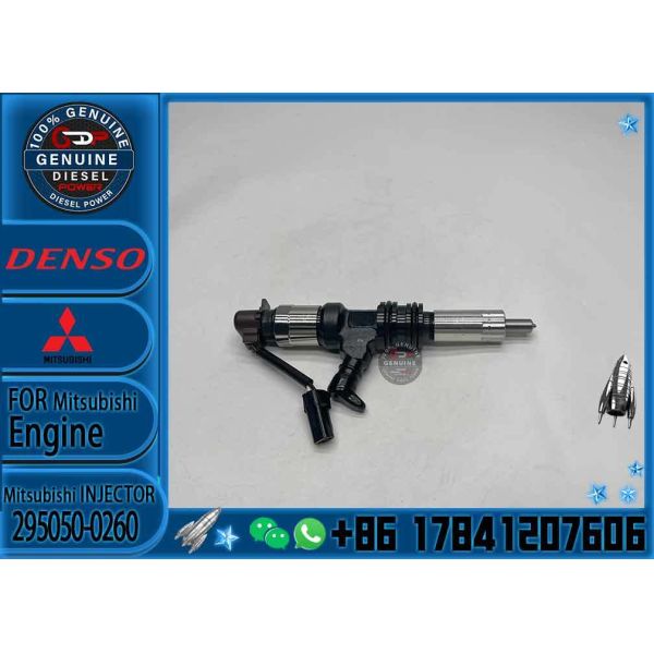 Hot Selling New Condition ME306476 Common Rail Diesel Fuel Injectors 295050-0260 for Mitsubishi Fuso 6M60-9AT EURO 5 Standard