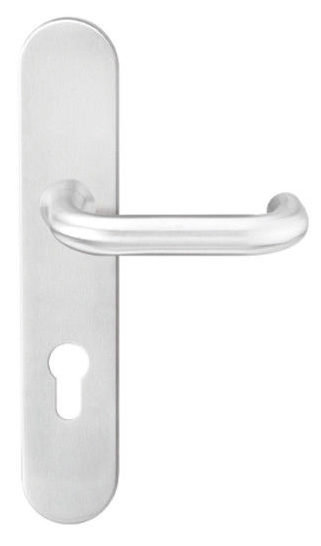 EN1634-1 fire rated door handles for 72mm/85mm euro mortice locks